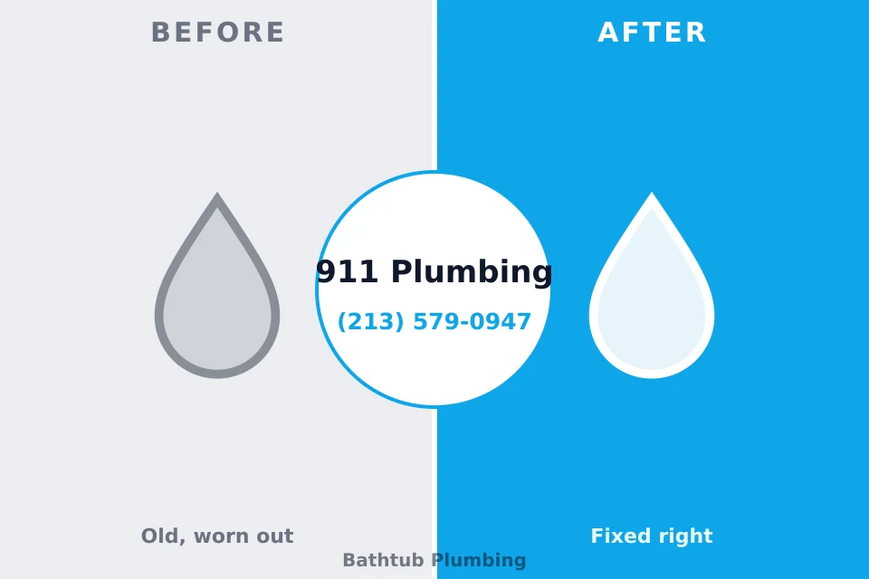 Before and after: plumbing repair Airway Heights, WA